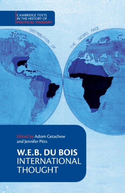 Front cover_W. E. B. Du Bois: International Thought