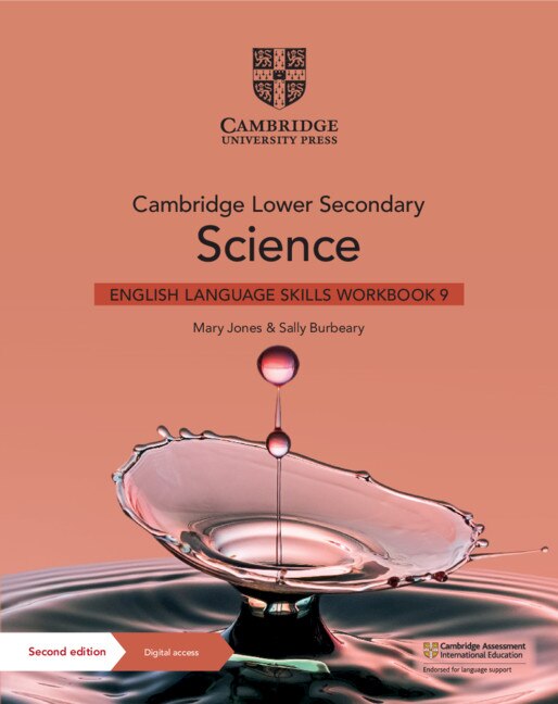 Couverture_Cambridge Lower Secondary Science English Language Skills Workbook 9 With Digital Access (1 Year)
