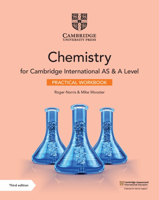 Couverture_Cambridge International AS & A Level Chemistry Practical Workbook
