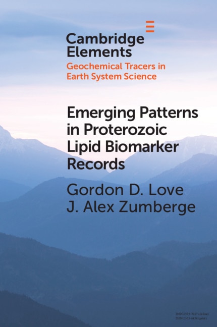 Front cover_Emerging Patterns In Proterozoic Lipid Biomarker Records