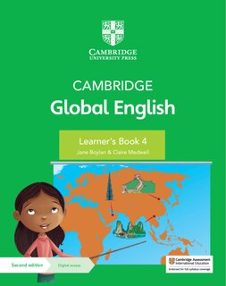 Front cover_Cambridge Global English Learner's Book 4 With Digital Access (1 Year)