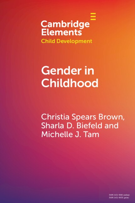 Front cover_Gender In Childhood