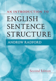 Front cover_An Introduction To English Sentence Structure