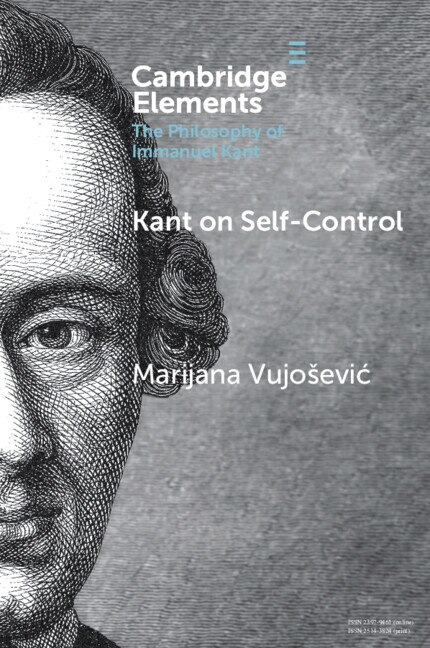 Front cover_Kant on Self-Control