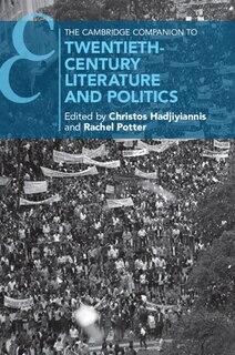 Couverture_The Cambridge Companion to Twentieth-Century Literature and Politics