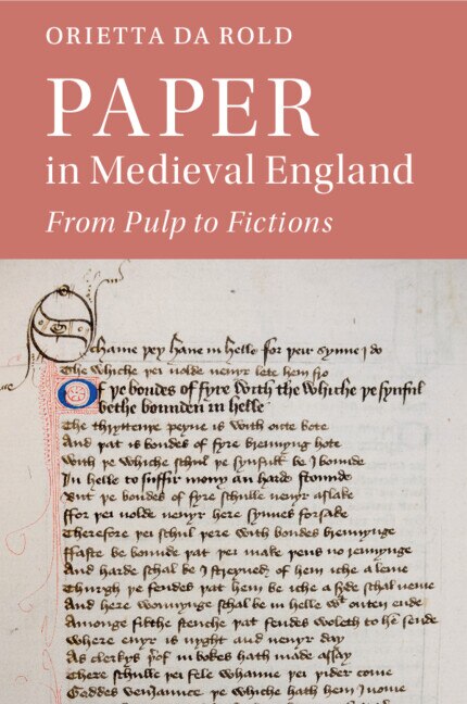 Front cover_Paper in Medieval England