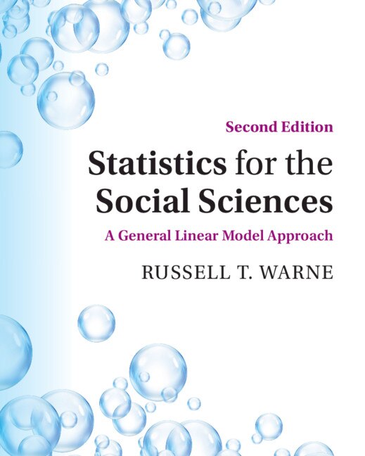 Couverture_Statistics For The Social Sciences