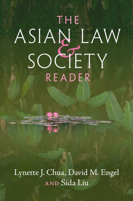 Front cover_The Asian Law and Society Reader