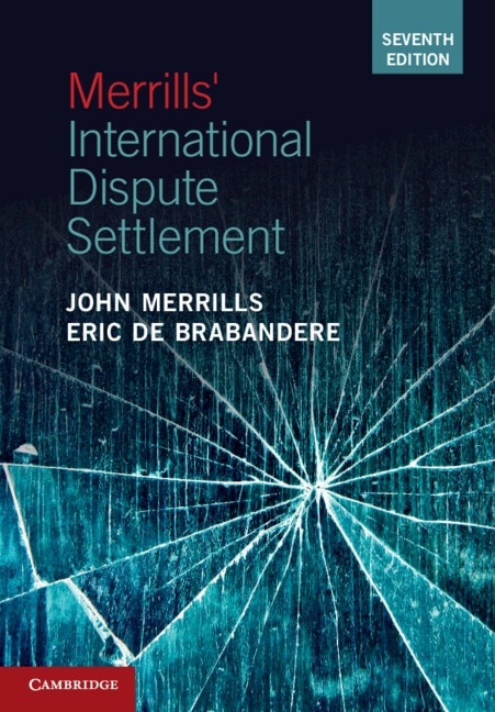 Front cover_Merrills' International Dispute Settlement