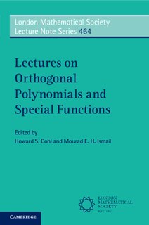 Couverture_Lectures On Orthogonal Polynomials And Special Functions