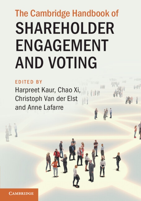Couverture_The Cambridge Handbook of Shareholder Engagement and Voting