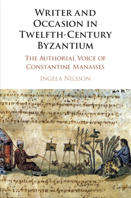 Couverture_Writer And Occasion In Twelfth-century Byzantium