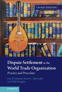 Front cover_Dispute Settlement in the World Trade Organization