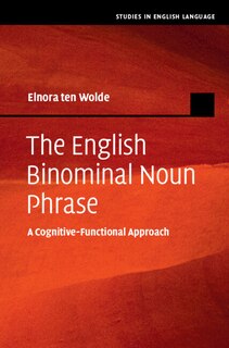Front cover_The English Binominal Noun Phrase