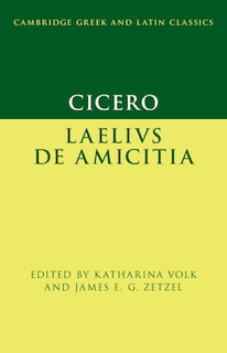 Front cover_Cicero: Laelius de amicitia
