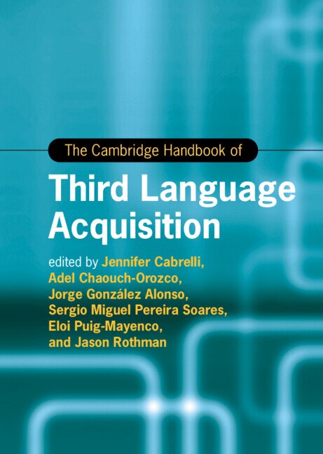 Couverture_The Cambridge Handbook of Third Language Acquisition