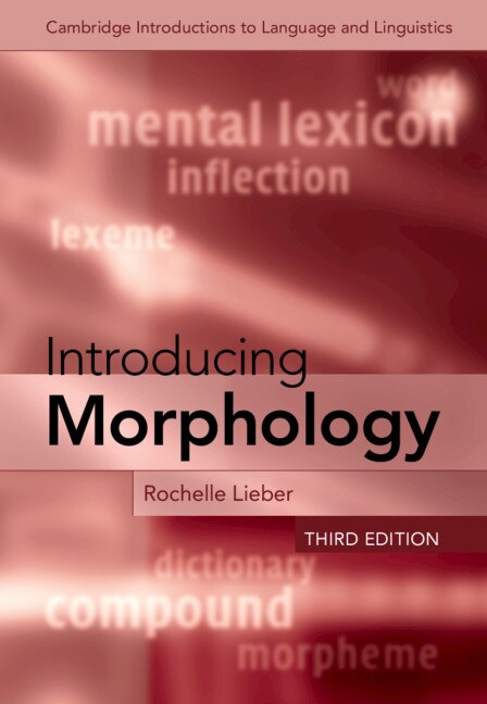 Front cover_Introducing Morphology