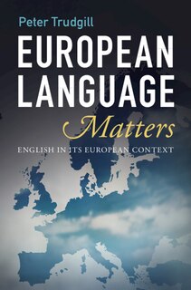 European Language Matters: English In Its European Context