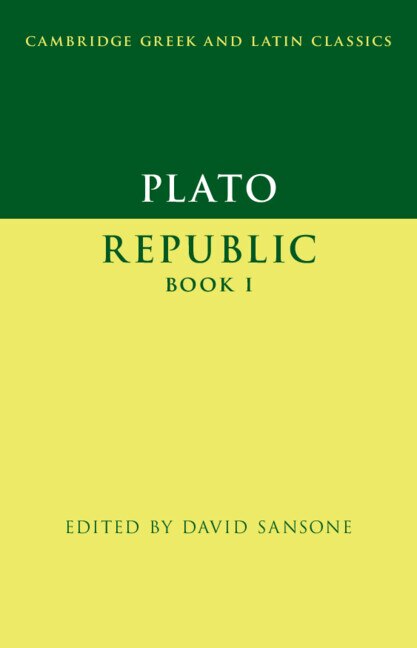 Front cover_Plato: Republic Book I