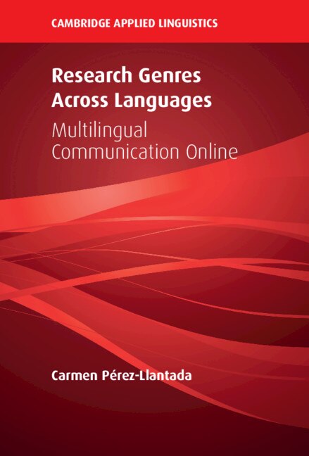 Front cover_Research Genres Across Languages