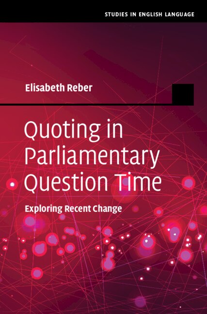 Couverture_Quoting In Parliamentary Question Time