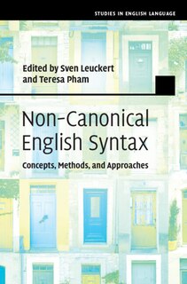 Front cover_Non-Canonical English Syntax