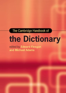 Front cover_The Cambridge Handbook of the Dictionary