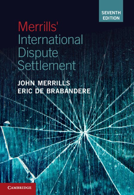 Front cover_Merrills' International Dispute Settlement