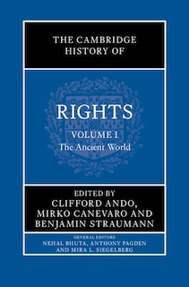 Couverture_The Cambridge History of Rights: Volume 1, The Ancient World