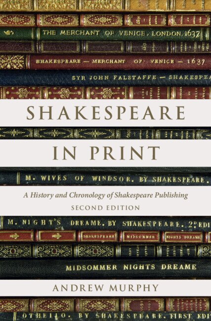 Front cover_Shakespeare In Print