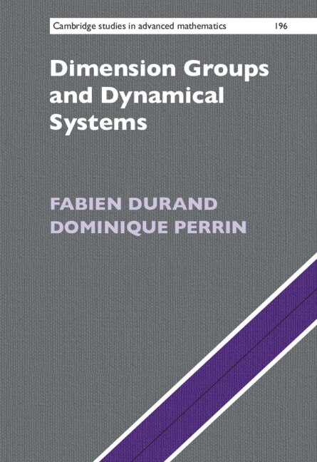 Couverture_Dimension Groups And Dynamical Systems