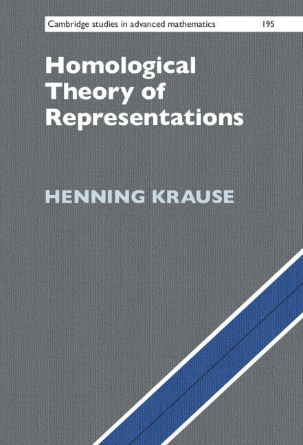 Front cover_Homological Theory Of Representations
