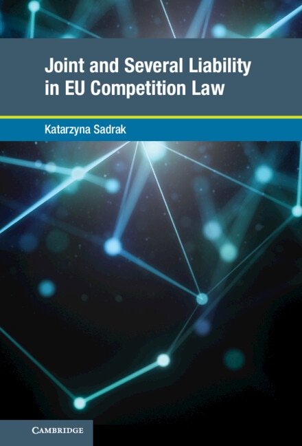 Front cover_Joint And Several Liability In Eu Competition Law