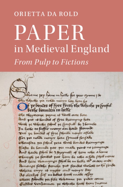 Couverture_Paper In Medieval England