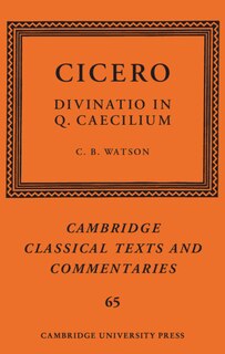 Front cover_Cicero: Divinatio in Q. Caecilium