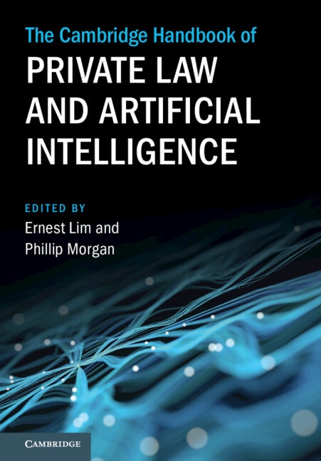 Front cover_The Cambridge Handbook of Private Law and Artificial Intelligence
