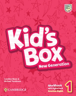 Front cover_Kid's Box New Generation Level 1 Workbook with Digital Pack American English