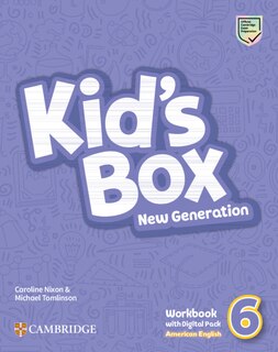 Couverture_Kid's Box New Generation Level 6 Workbook with Digital Pack American English