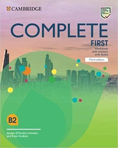 Front cover_Complete First Workbook With Answers With Audio