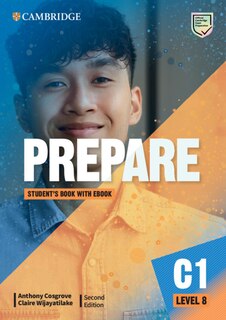 Front cover_Prepare Level 8 Student’s Book with eBook