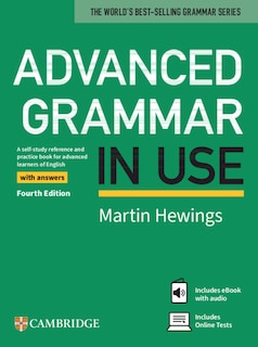 Couverture_Advanced Grammar in Use Book with Answers and eBook and Online Test