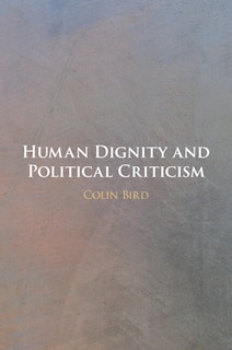 Couverture_Human Dignity and Political Criticism