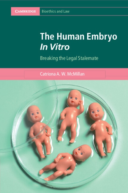 Couverture_The Human Embryo In Vitro