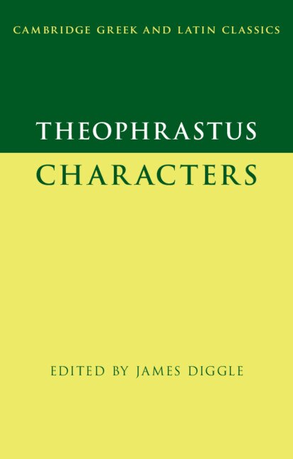 Couverture_Theophrastus: Characters