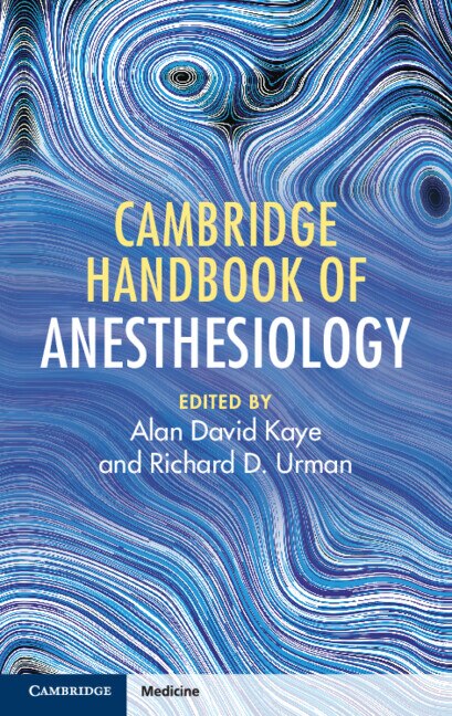 Front cover_Cambridge Handbook of Anesthesiology