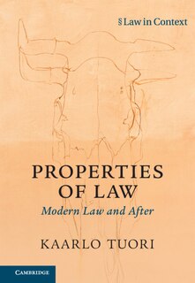 Front cover_Properties of Law