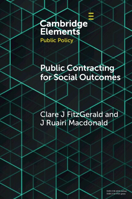 Front cover_Public Contracting for Social Outcomes