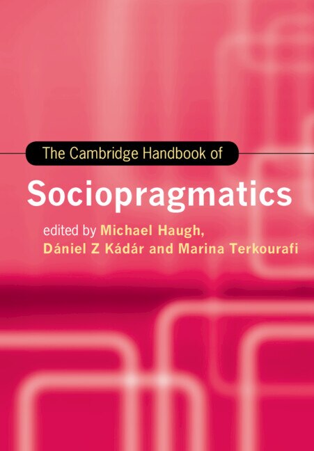 Couverture_The Cambridge Handbook of Sociopragmatics