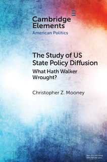 Front cover_The Study Of Us State Policy Diffusion