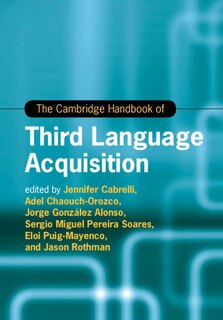 Couverture_The Cambridge Handbook of Third Language Acquisition